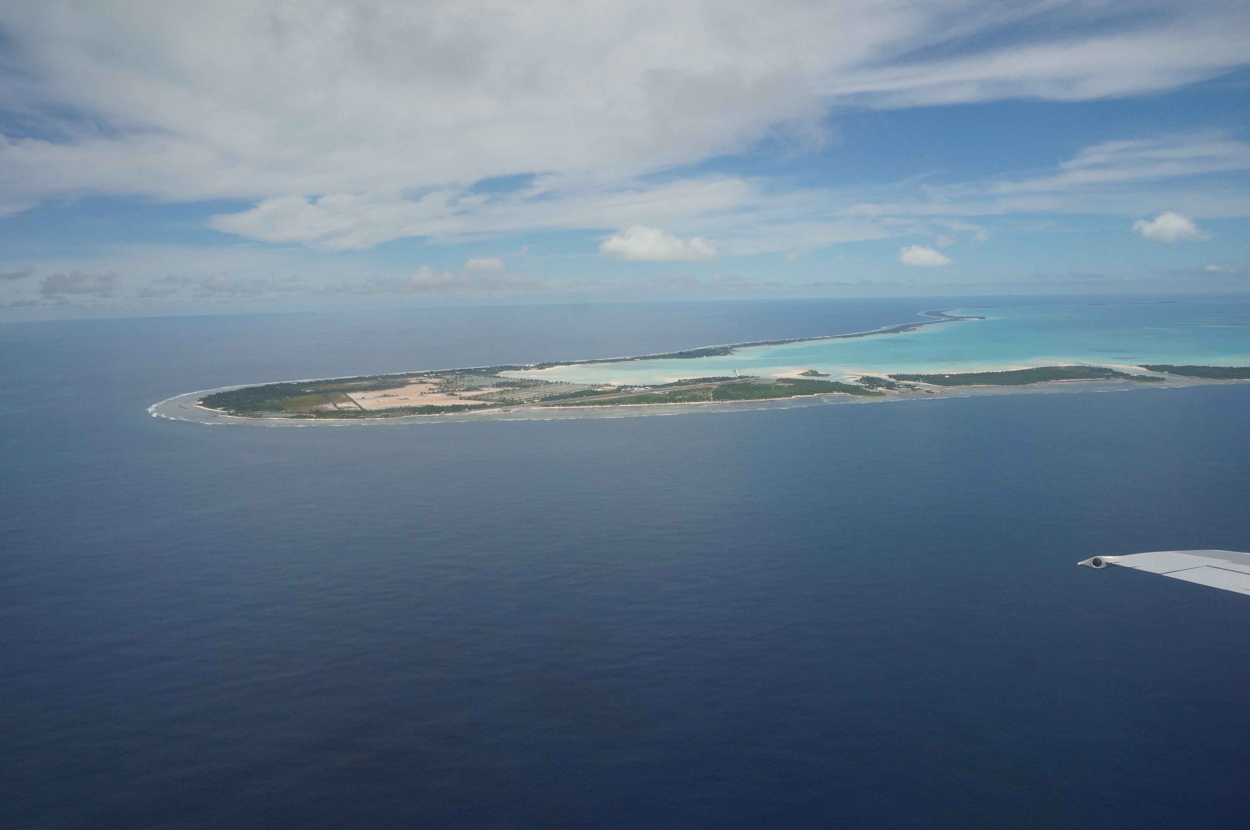 Tarawa from the air